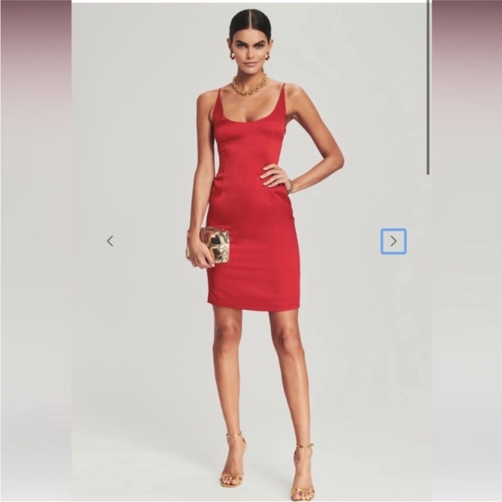 Retrofete Aries Red  Mini Dress